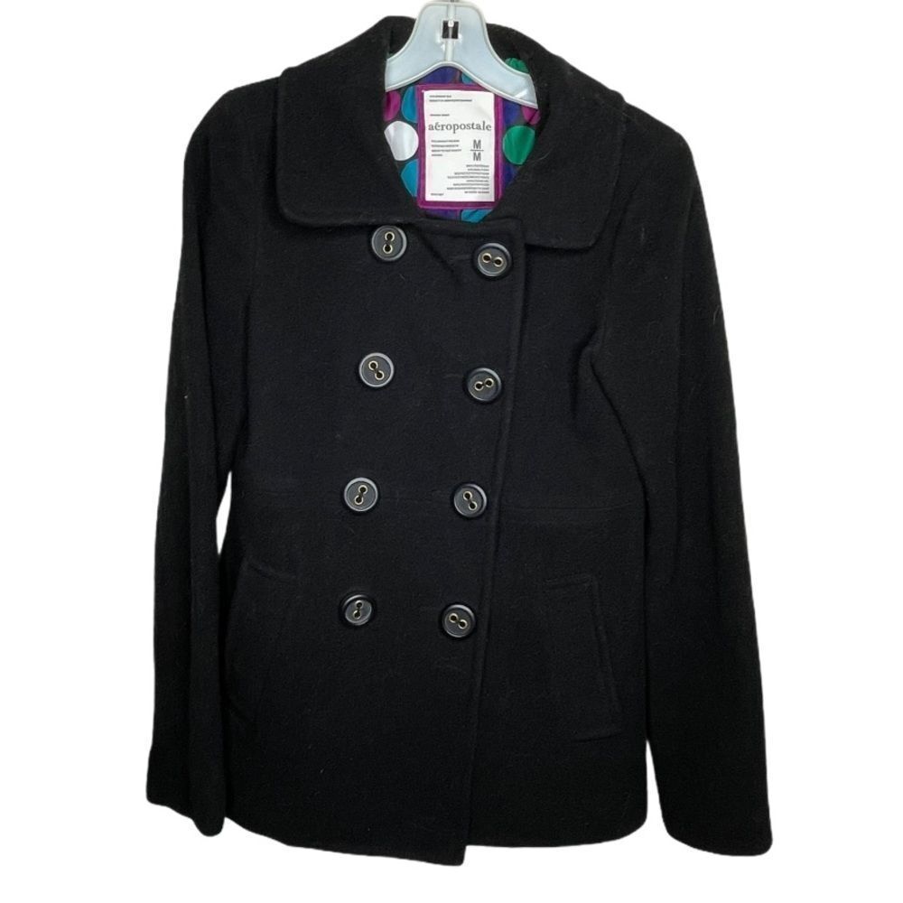 Aeropostale Coat Black